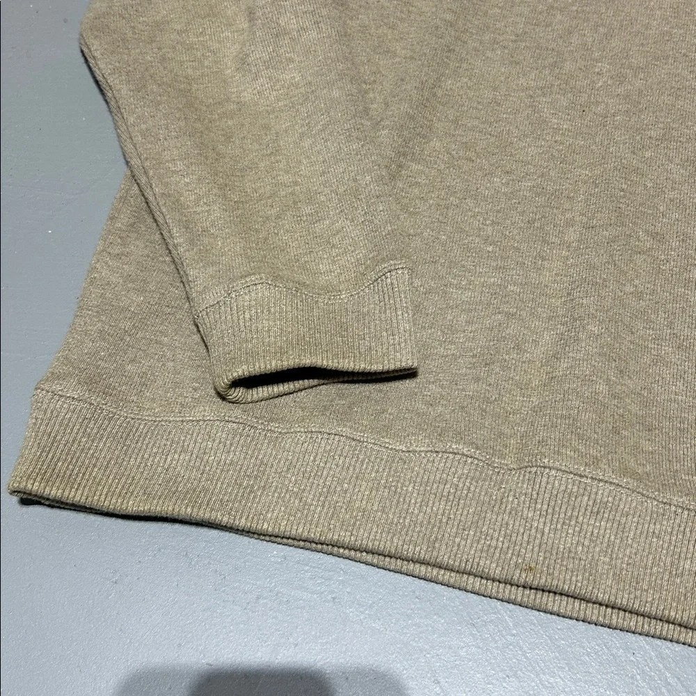 Tasso Elba Premium Collared Taupe Sweater